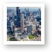 Chicago River and Willis Tower Art Print
