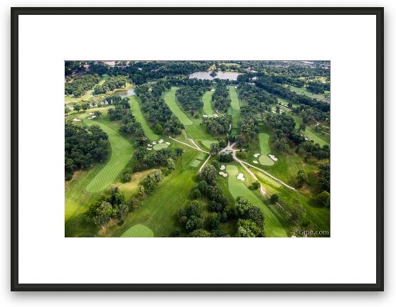 Medinah Golf Course and Country Club Framed Fine Art Print