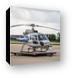 WGN News Helicopter Canvas Print