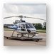 WGN News Helicopter Metal Print