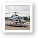 WGN News Helicopter Art Print