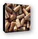Collection of Fine Wine Corks Canvas Print