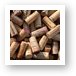 Collection of Fine Wine Corks Art Print