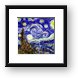 The Starry Night Reimagined Framed Print