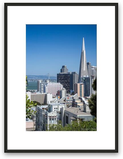 Downtown San Francisco Framed Fine Art Print