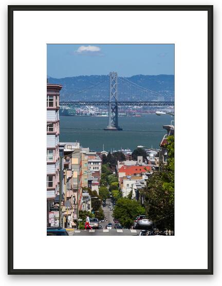 Bay Bridge Framed Fine Art Print