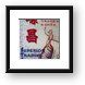 Wall advertisement in Chinatown Framed Print