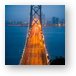 San Francisco - Oakland Bay Bridge Metal Print
