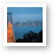 Bay Bridge and San Francisco Skyline Art Print