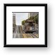 Market Street Trolley Framed Print