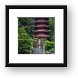 Pagoda in Japanese Tea Garden - Golden Gate Park Framed Print