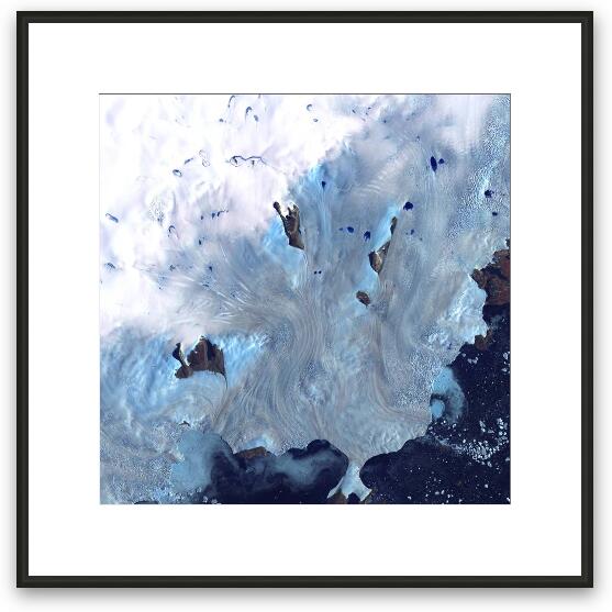 Greenland Coast Framed Fine Art Print