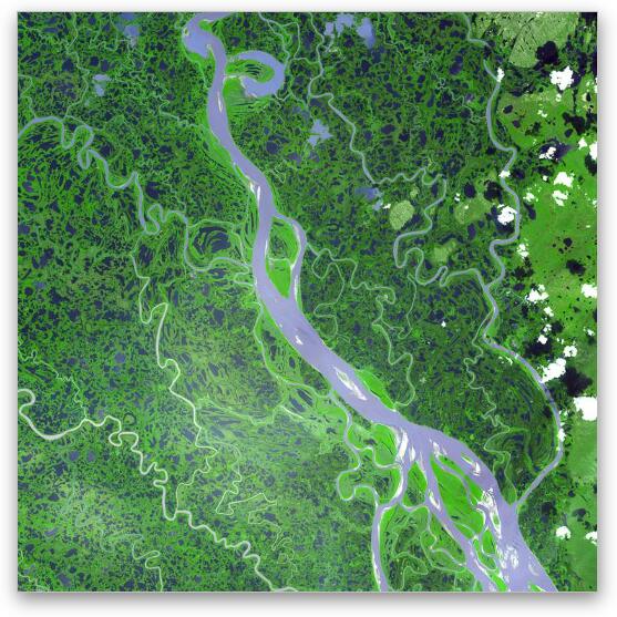 Mackenzie River Delta, Canada Fine Art Print