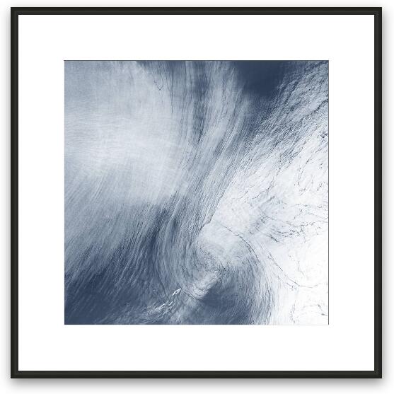 Whirlpool Cloud Framed Fine Art Print
