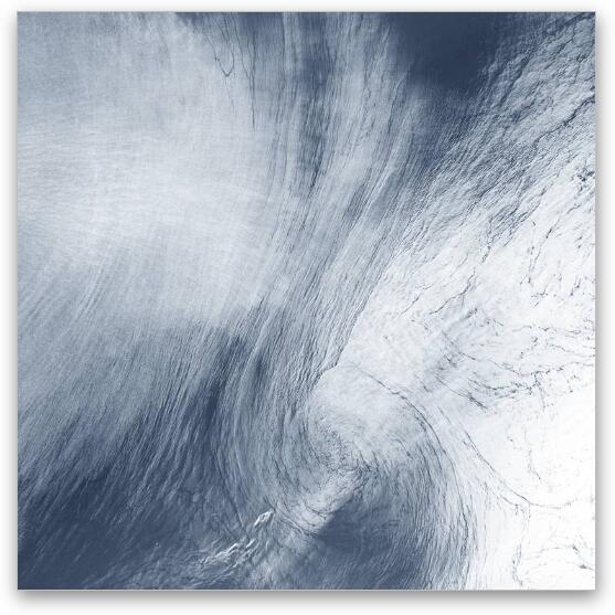 Whirlpool Cloud Fine Art Metal Print