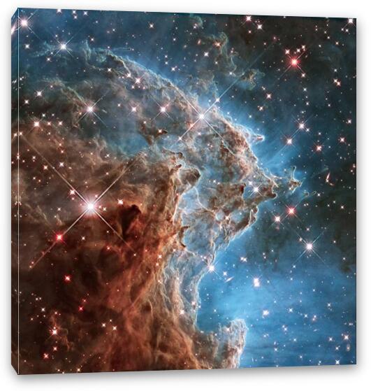 New Hubble image of NGC 2174 Fine Art Canvas Print