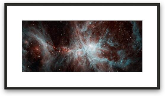 Orion's Dreamy Stars Framed Fine Art Print