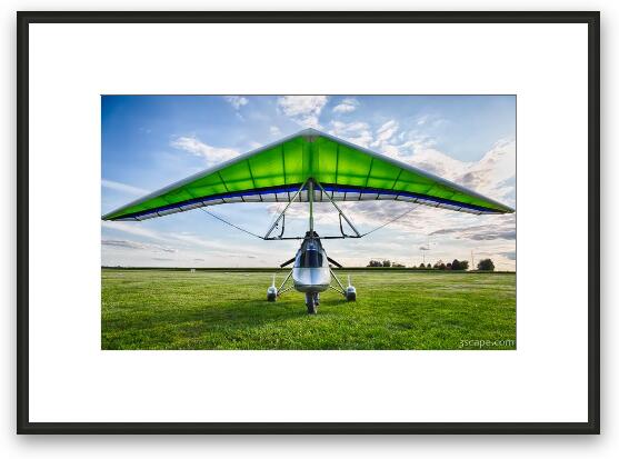 Airborne XT-912 Microlight Trike Framed Fine Art Print