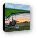 Airborne XT-912 at Sunset Canvas Print