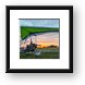 Airborne XT-912 at Sunset Framed Print