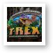 T-Rex Restaurant Art Print