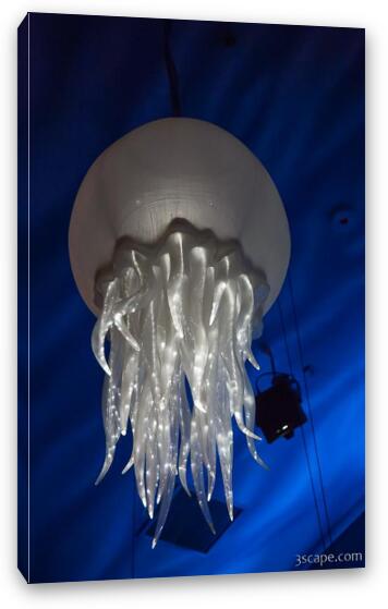 Giant Jellyfish (T-Rex restaurant) Fine Art Canvas Print
