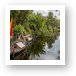 Boats on Discovery River Art Print