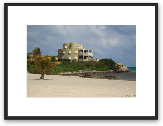Cayman Castle Framed Fine Art Print